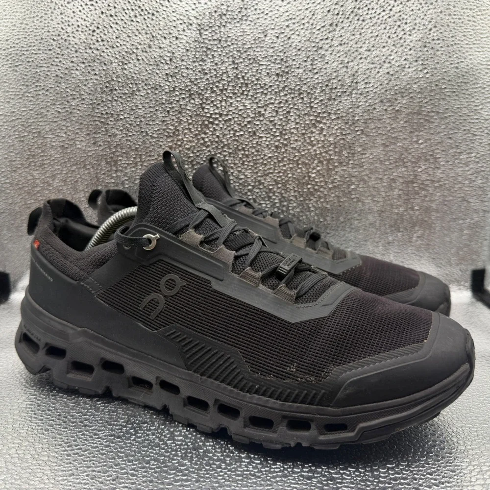 Size 11.5 On Cloudultra Running Shoes Mens Black Excellent Trail Sneakers